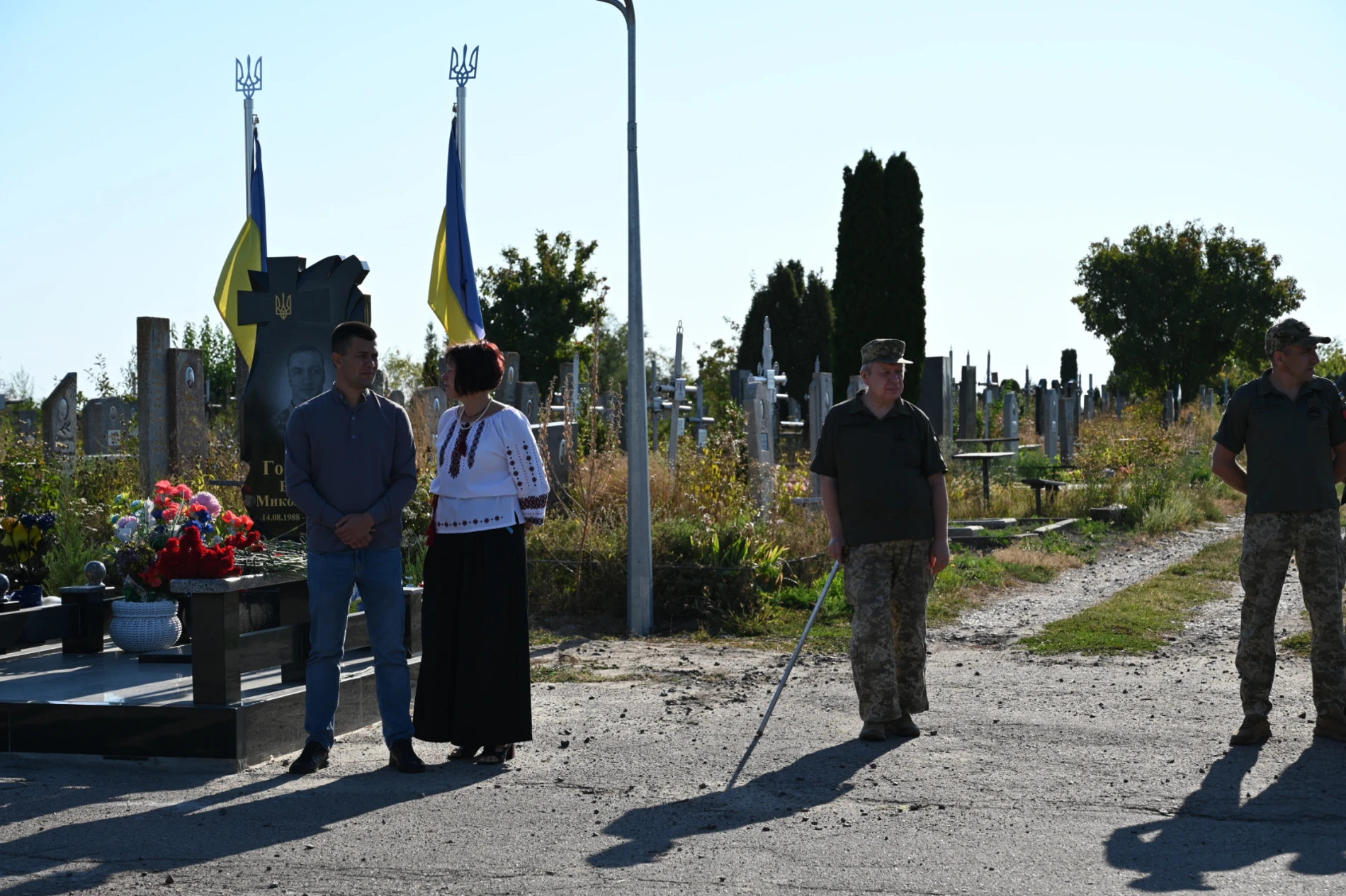 Вони пішли у безсмертя:День пам'яті захисників у Золотоноші
