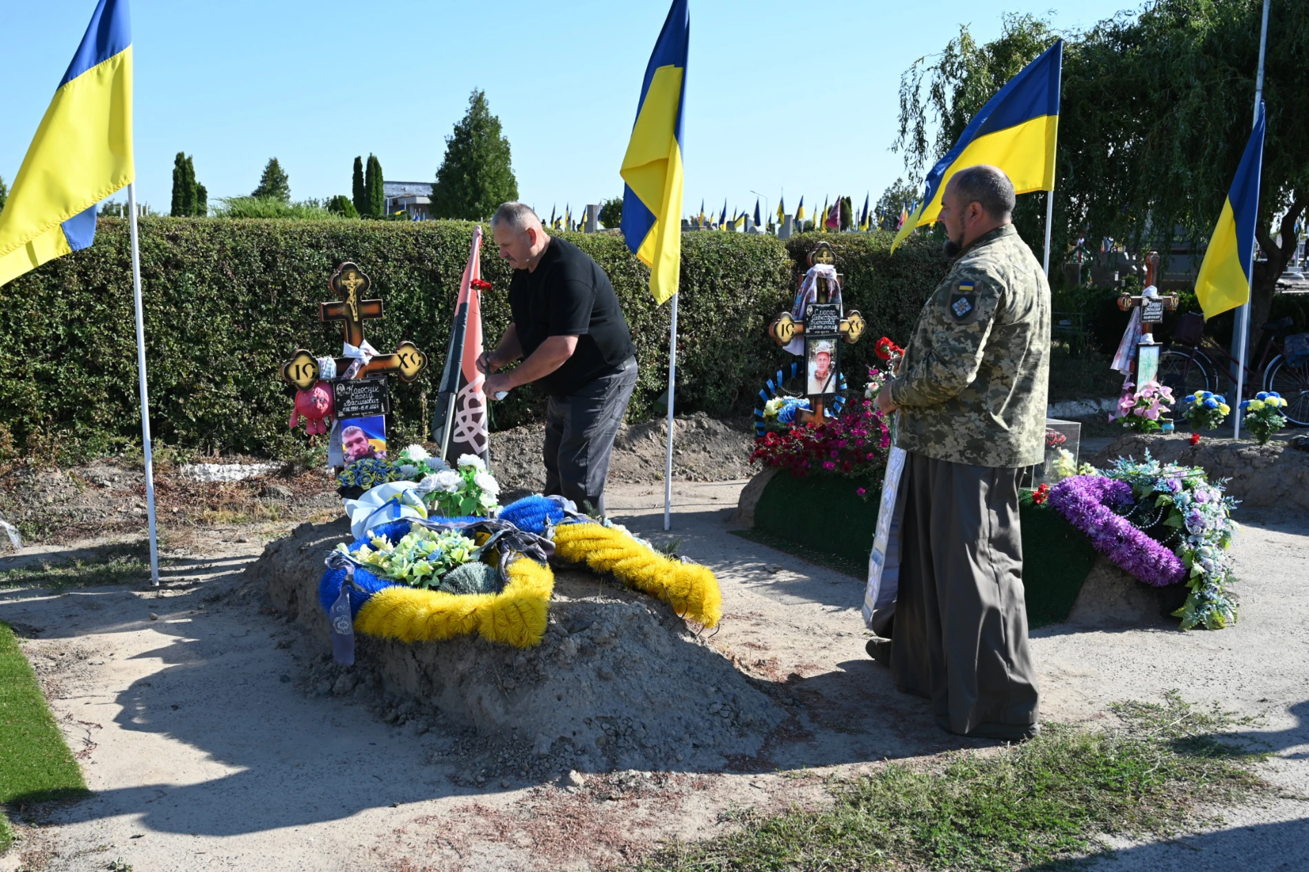 Вони пішли у безсмертя:День пам'яті захисників у Золотоноші