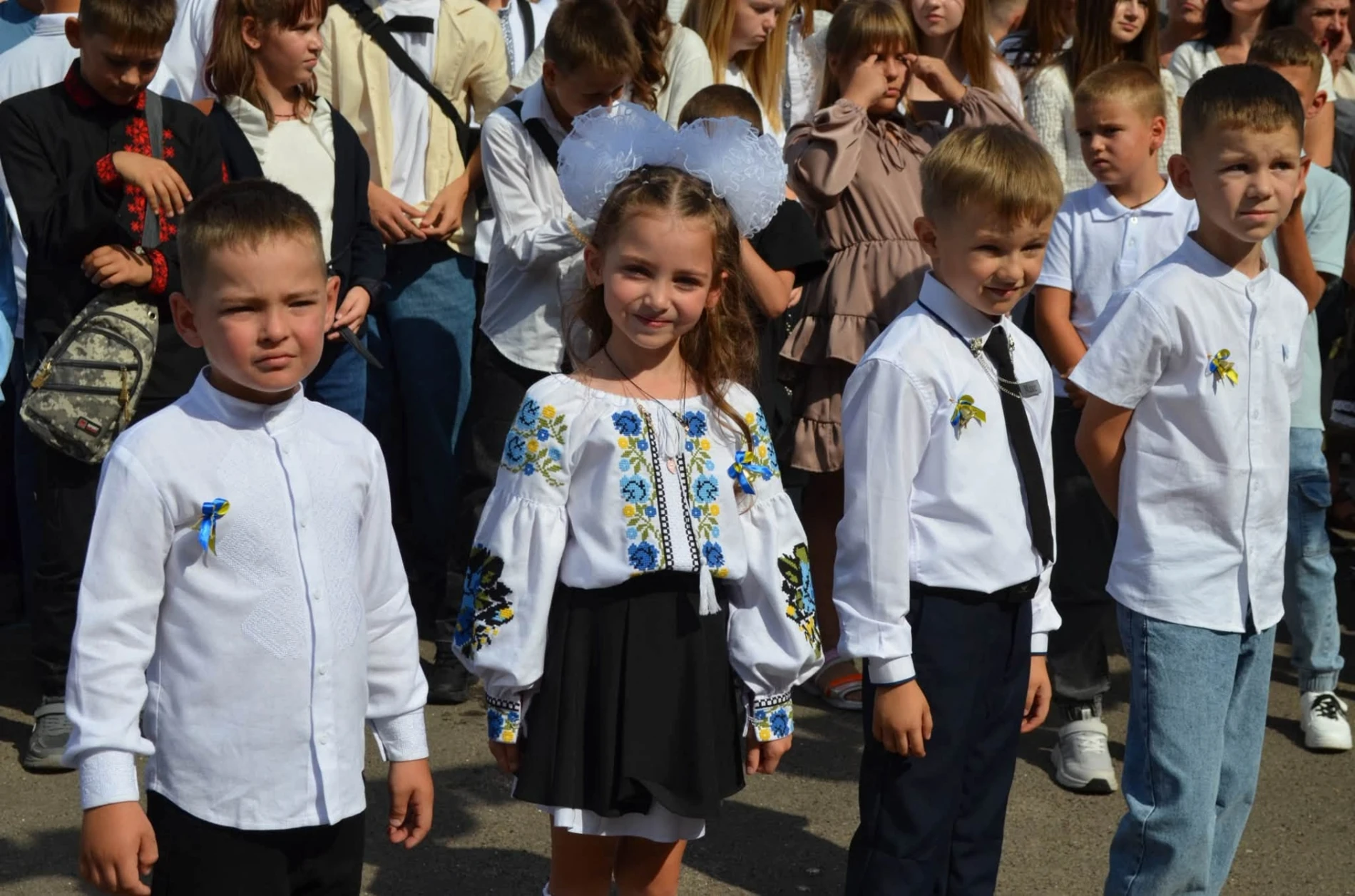 Скільки першокласників сіли за парти у Золотоніській громаді