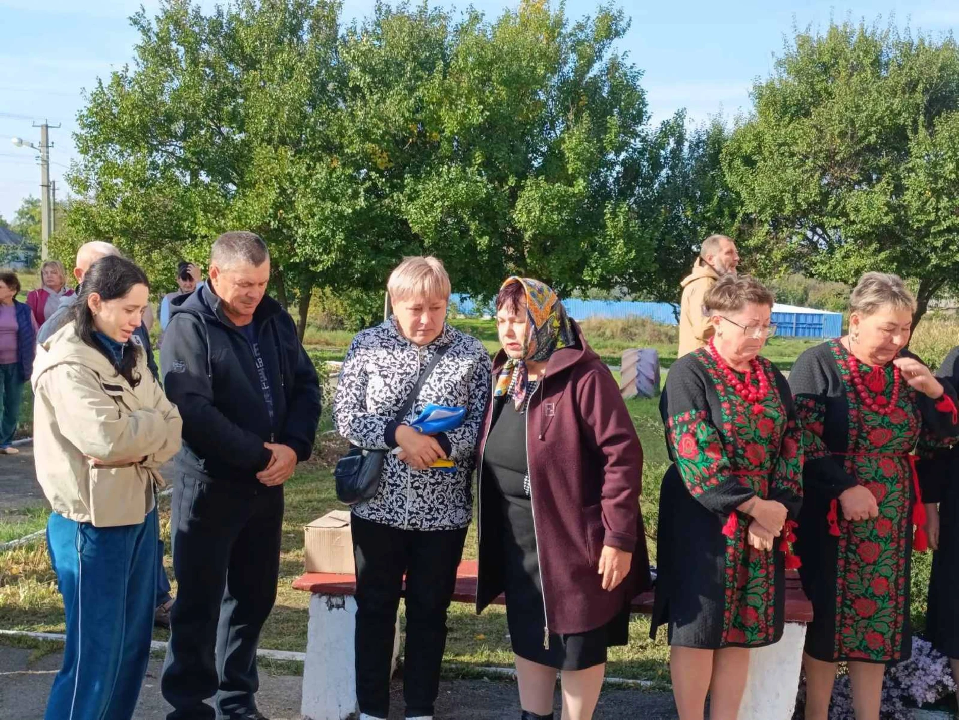 Вшанувати Героя зійшлися сільчани