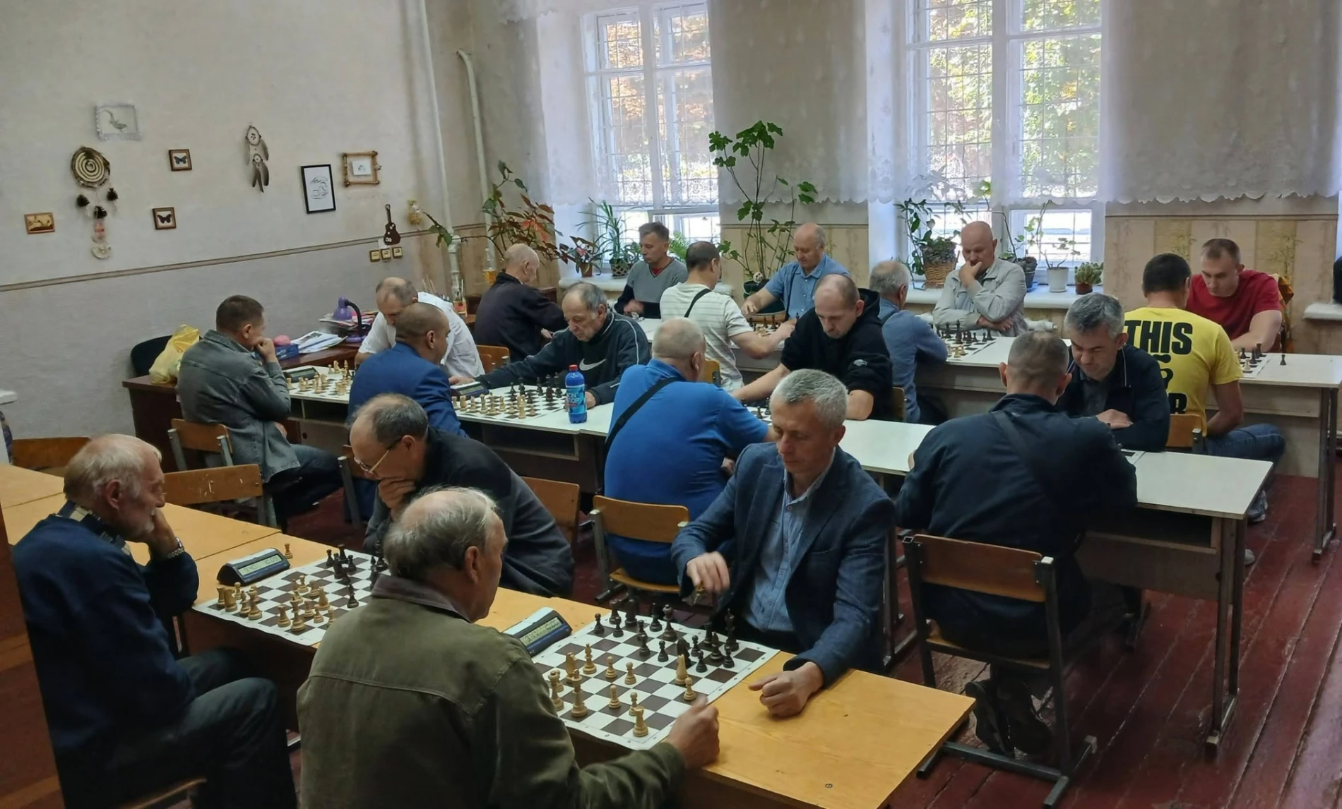 У Золотоноші зійшлися за шахівницями представники шести громад