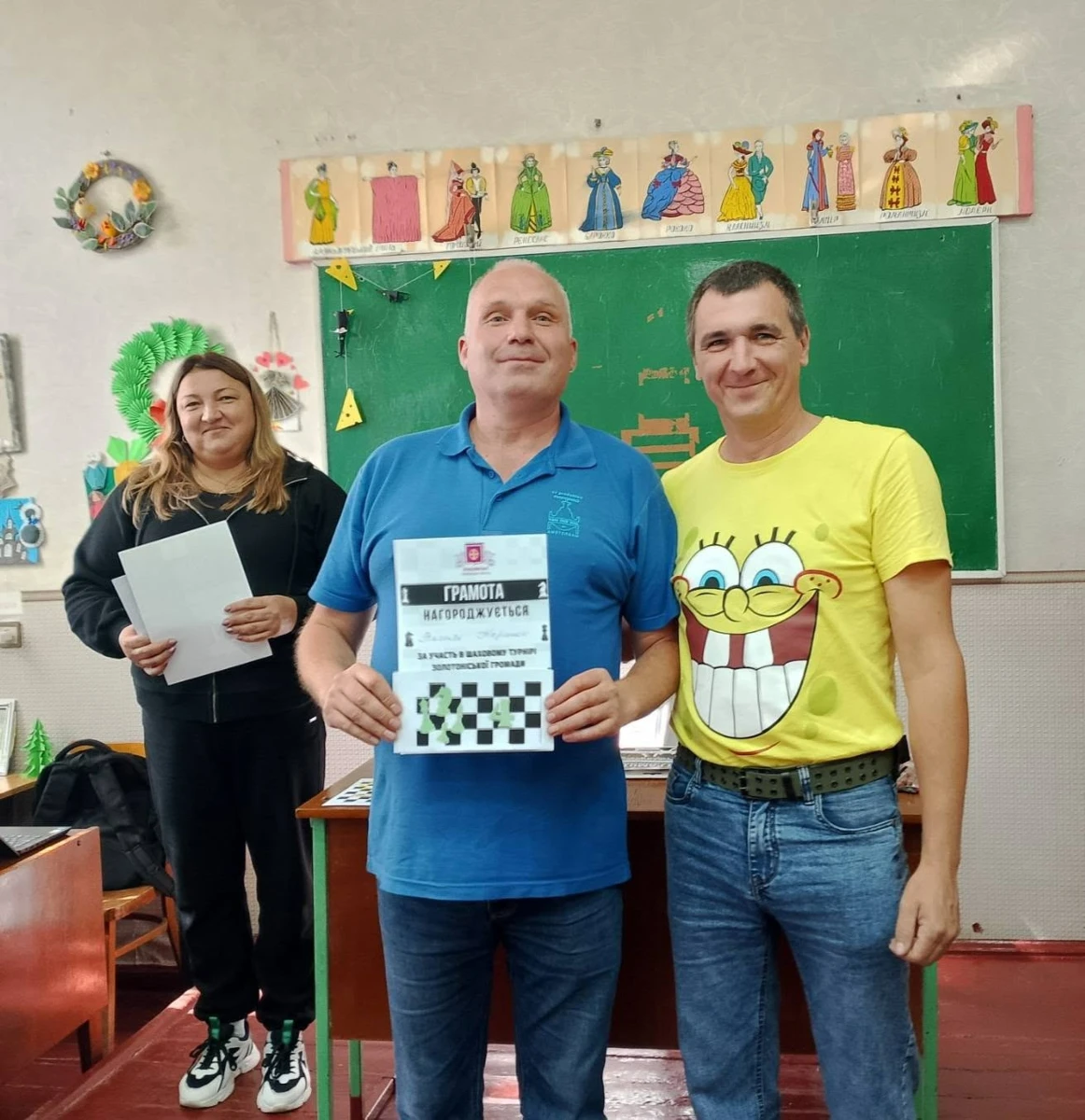 У Золотоноші зійшлися за шахівницями представники шести громад