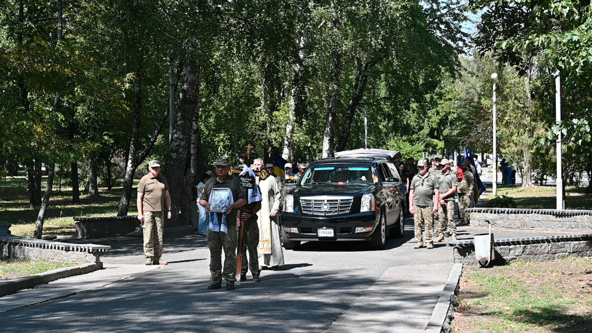 Золотоніська земля стала місцем вічного спочинку луганського воїна: на щиті Євген Шепітько