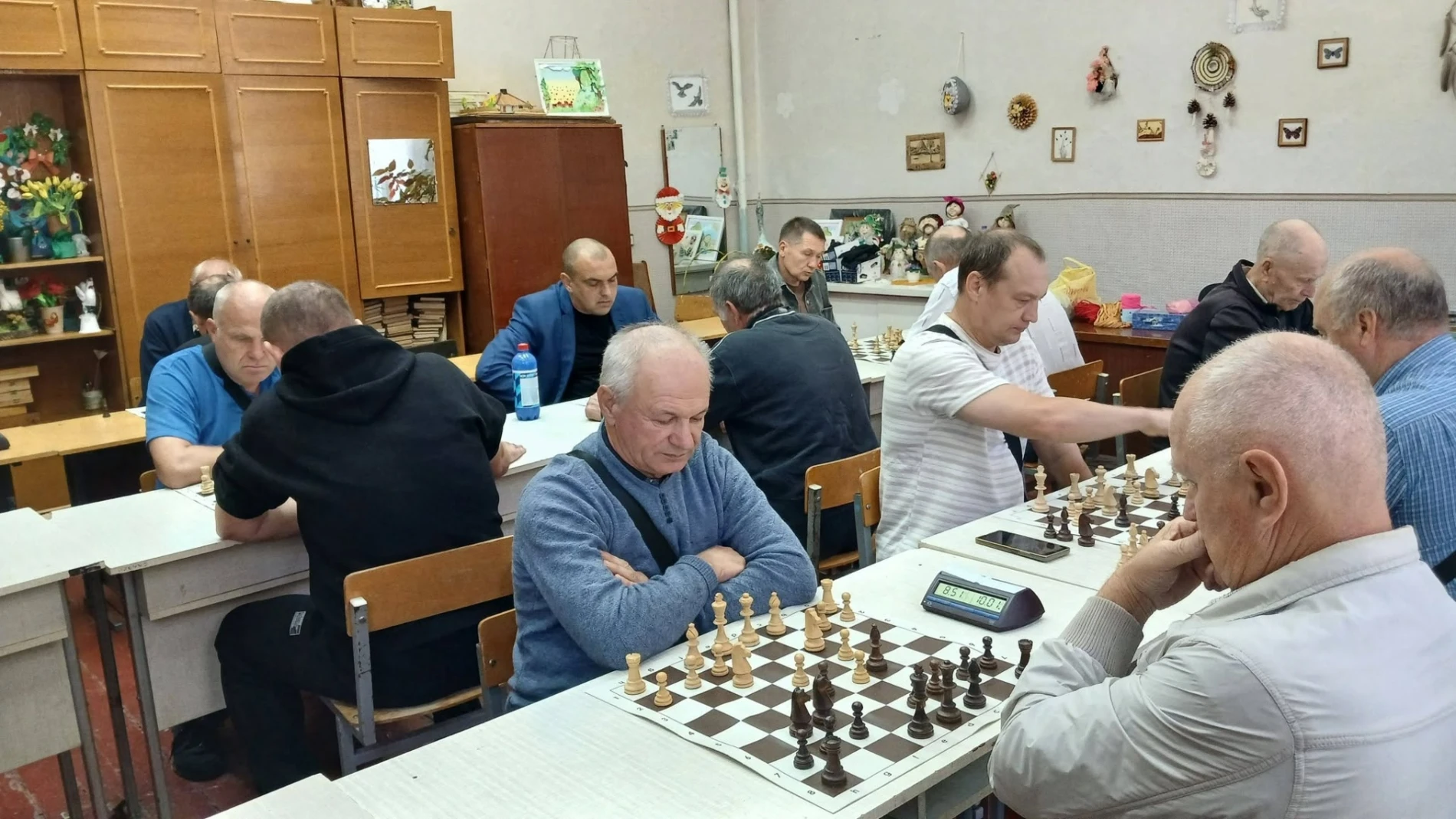 У Золотоноші зійшлися за шахівницями представники шести громад