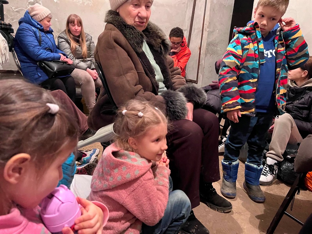 У підвалі міста Харків. Початок вторгнення