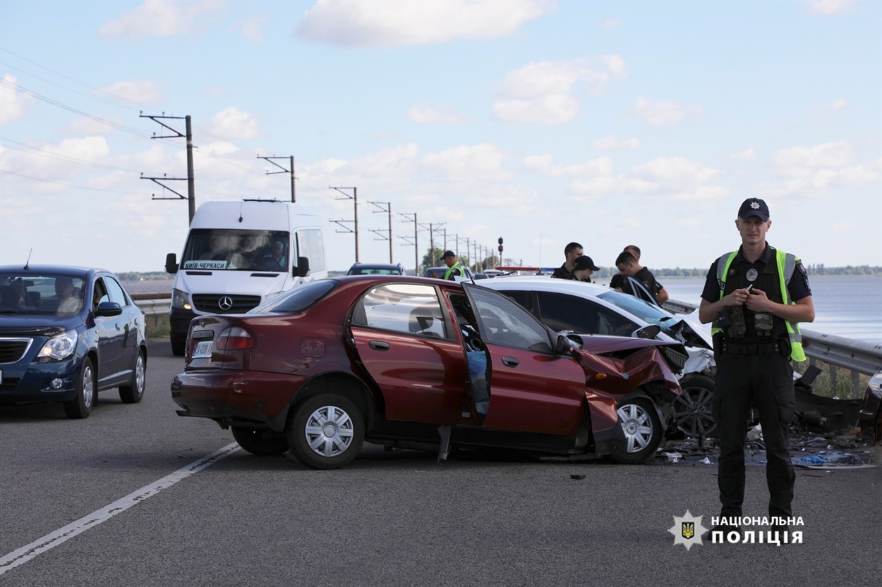 аварія на Черкаській дамбі 12 серпня