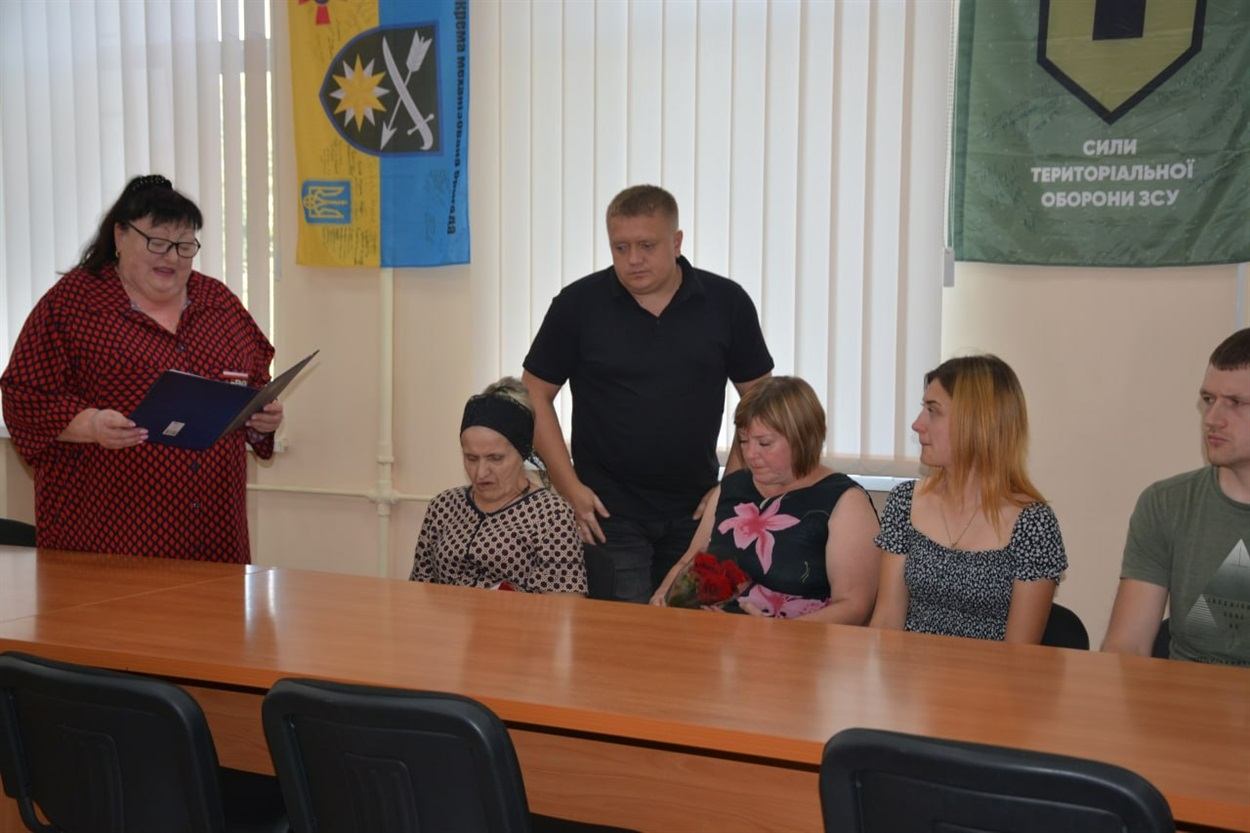 Посмертне нагородження захисника