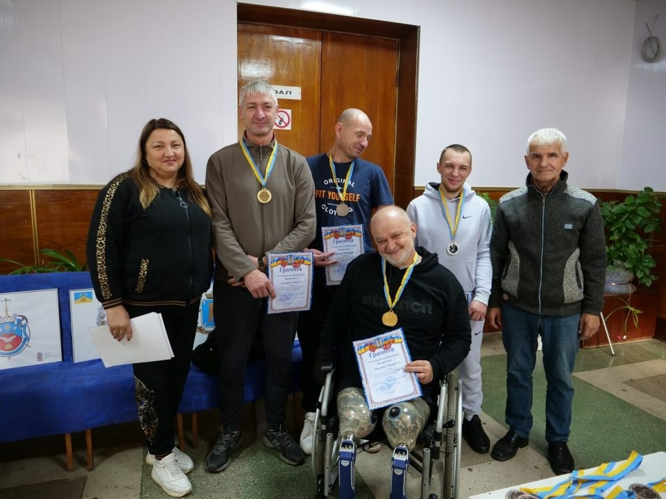 У Золотоноші відбулася першість громади з армрестлінгу