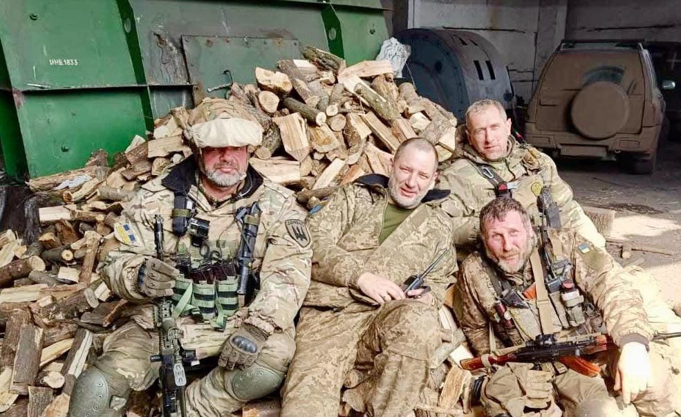 Відпочинок після бойового виходу. Шахта Південно-Донбаська.