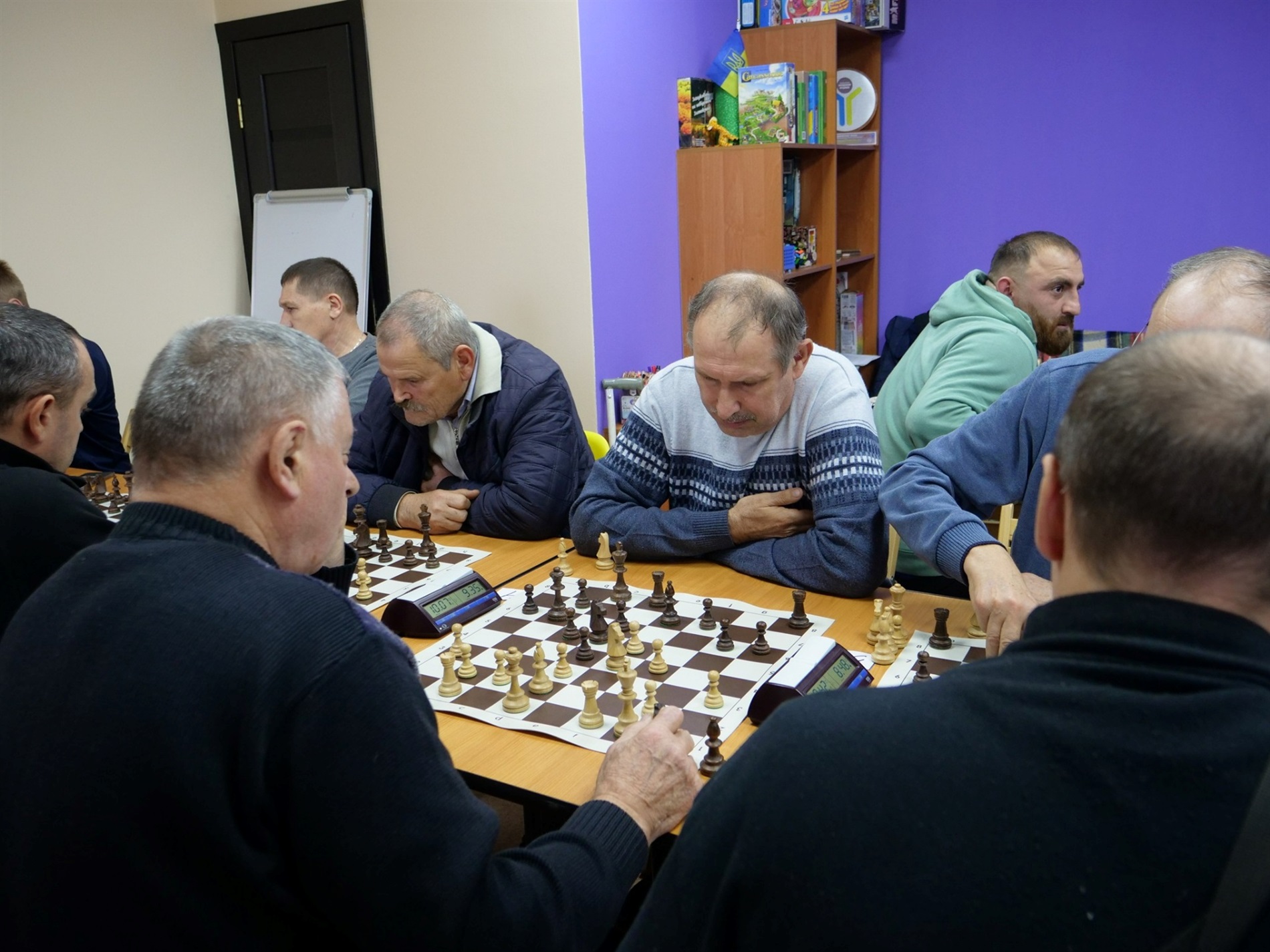 Першість Золотоніської громади із швидких шахів: хто опинився у найсильніших позиціях?