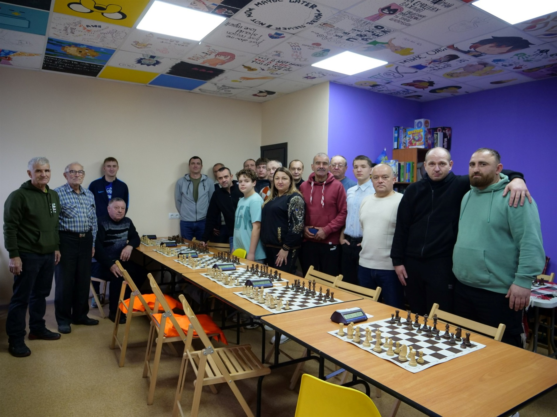 Першість Золотоніської громади із швидких шахів: хто опинився у найсильніших позиціях?