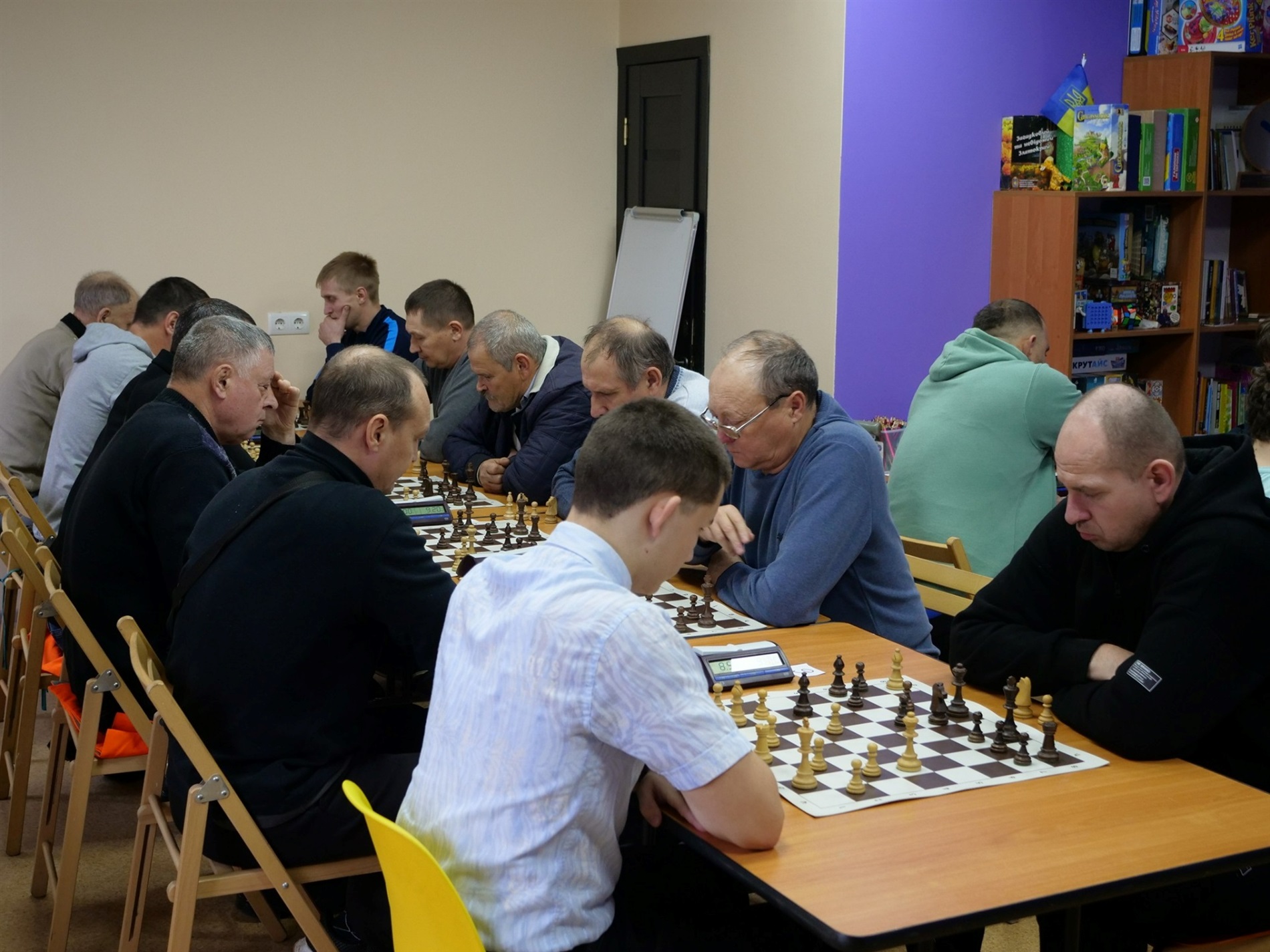 Першість Золотоніської громади із швидких шахів: хто опинився у найсильніших позиціях?