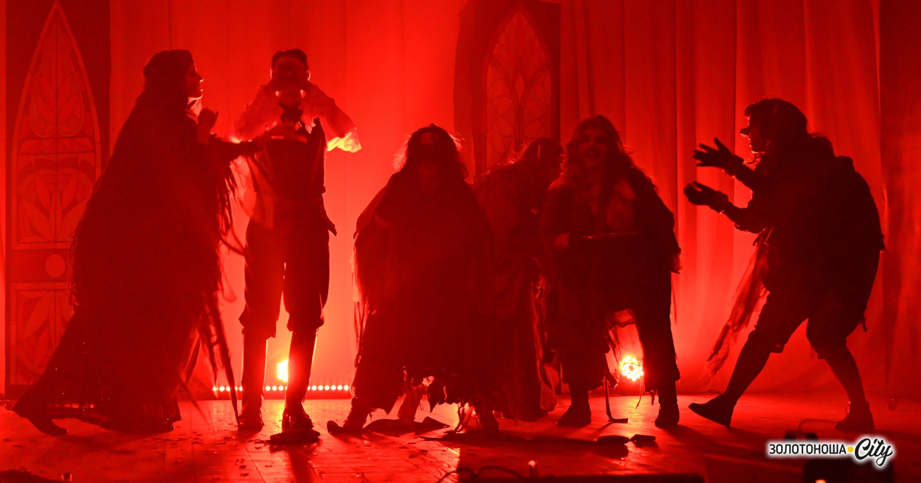 Новорічний мюзикл для золотоніської дітвори