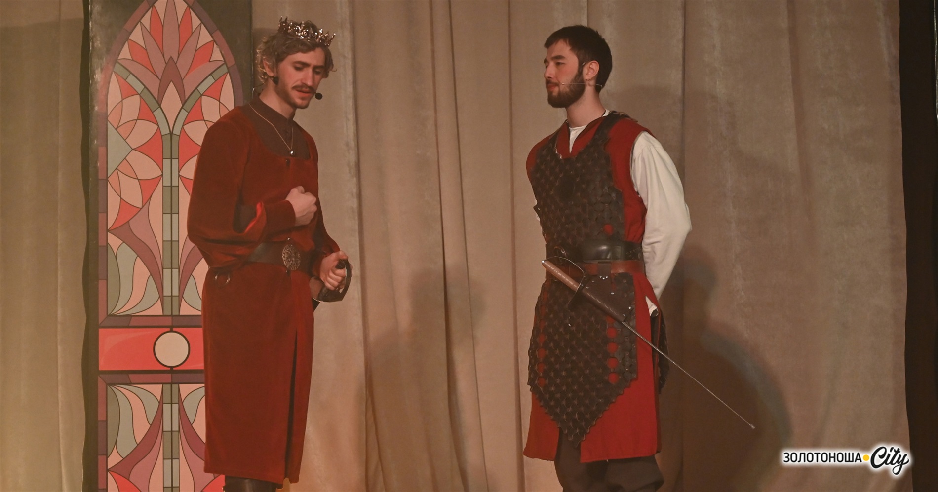 Новорічний мюзикл для золотоніської дітвори