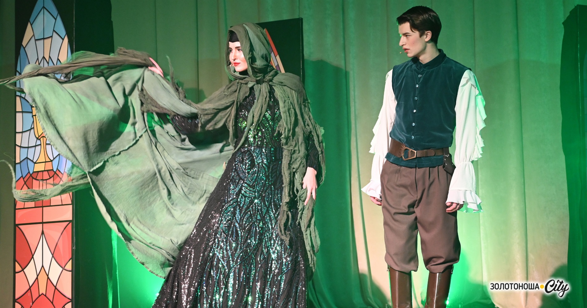 Новорічний мюзикл для золотоніської дітвори