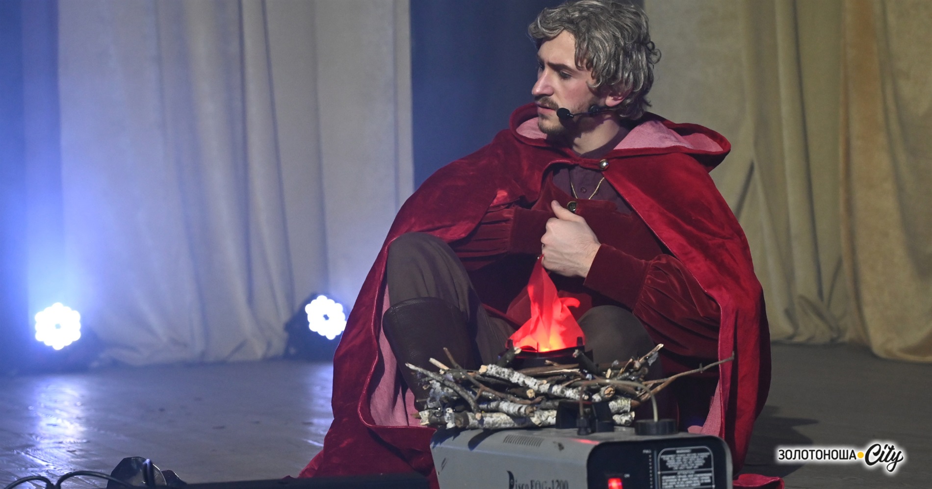 Новорічний мюзикл для золотоніської дітвори