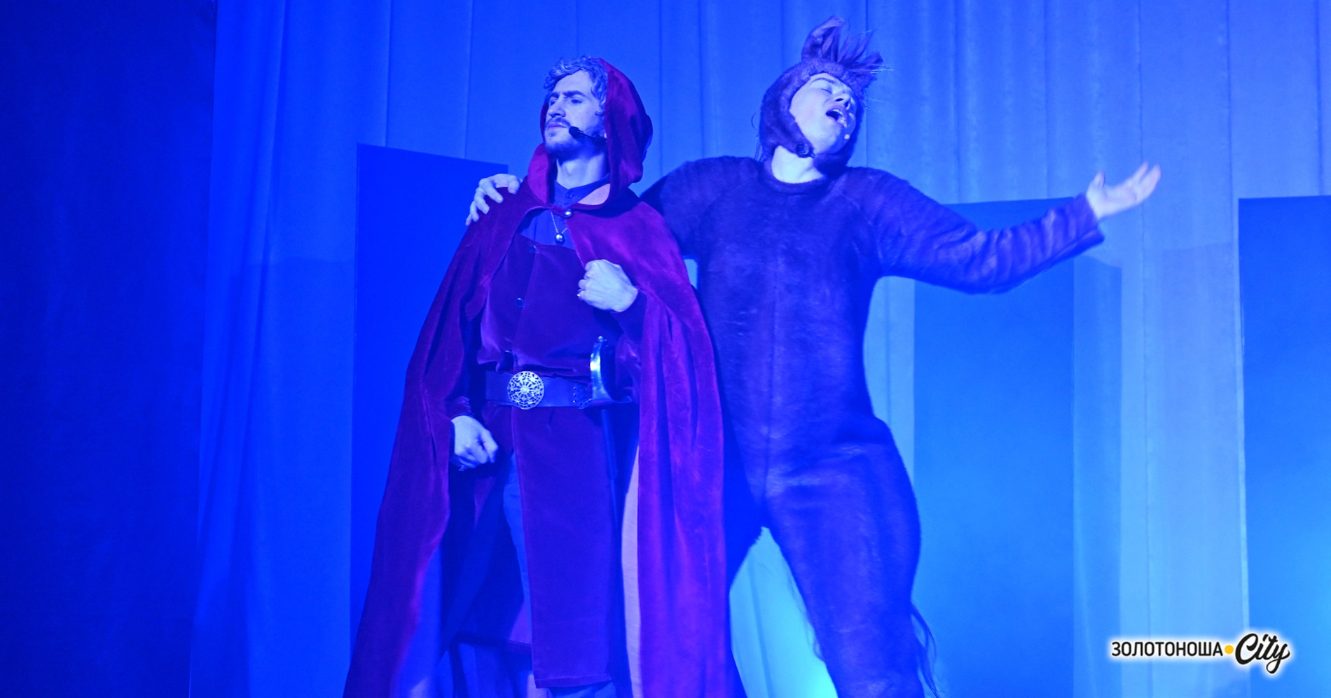 Новорічний мюзикл для золотоніської дітвори