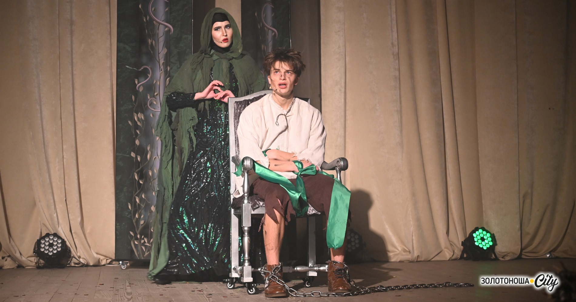 Новорічний мюзикл для золотоніської дітвори