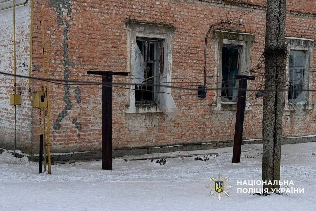 Ракетний удар по Золотоноші 3 січня: п’ятеро поранених, пошкоджено житло та інфраструктуру