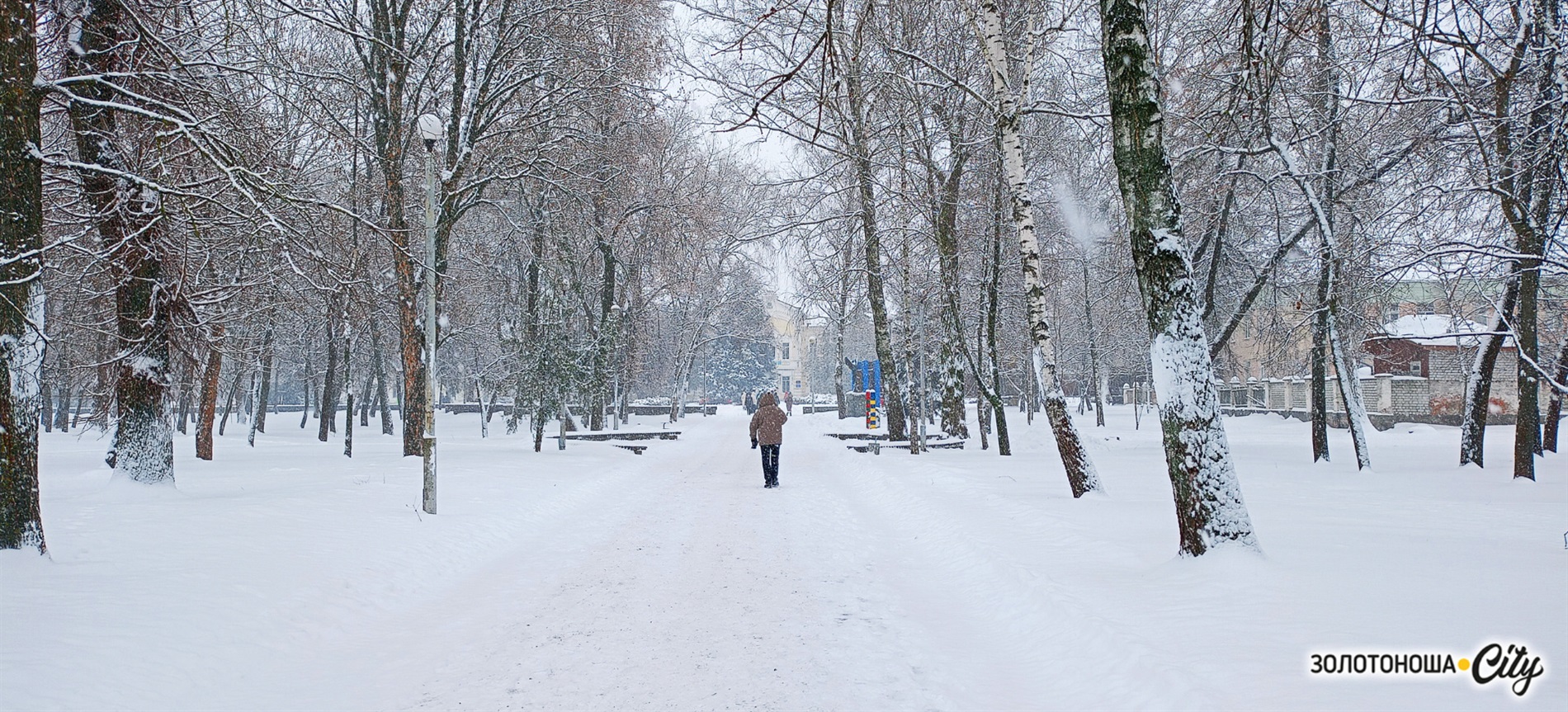 Засніжена Золотоноша - лютнева тиша і спокій