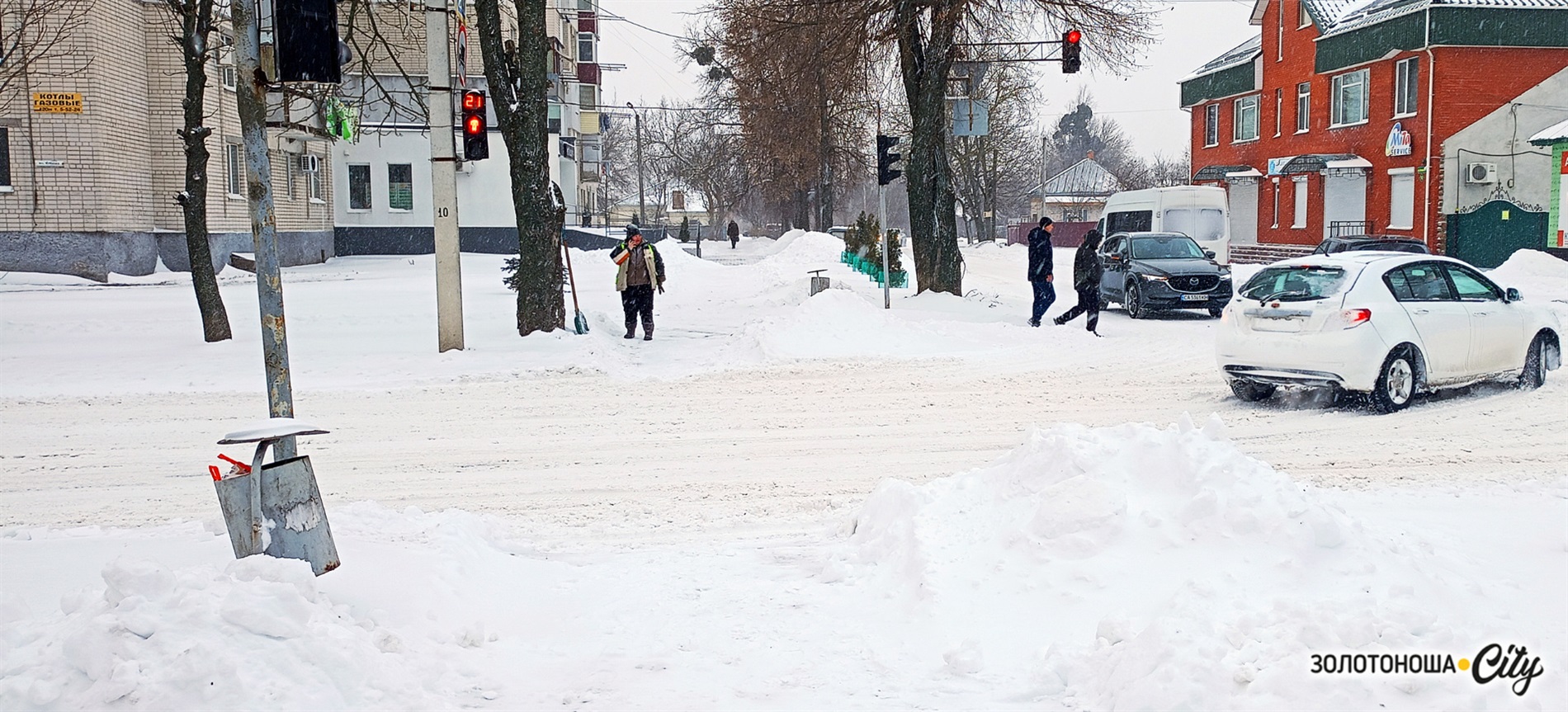 Засніжена Золотоноша - лютнева тиша і спокій