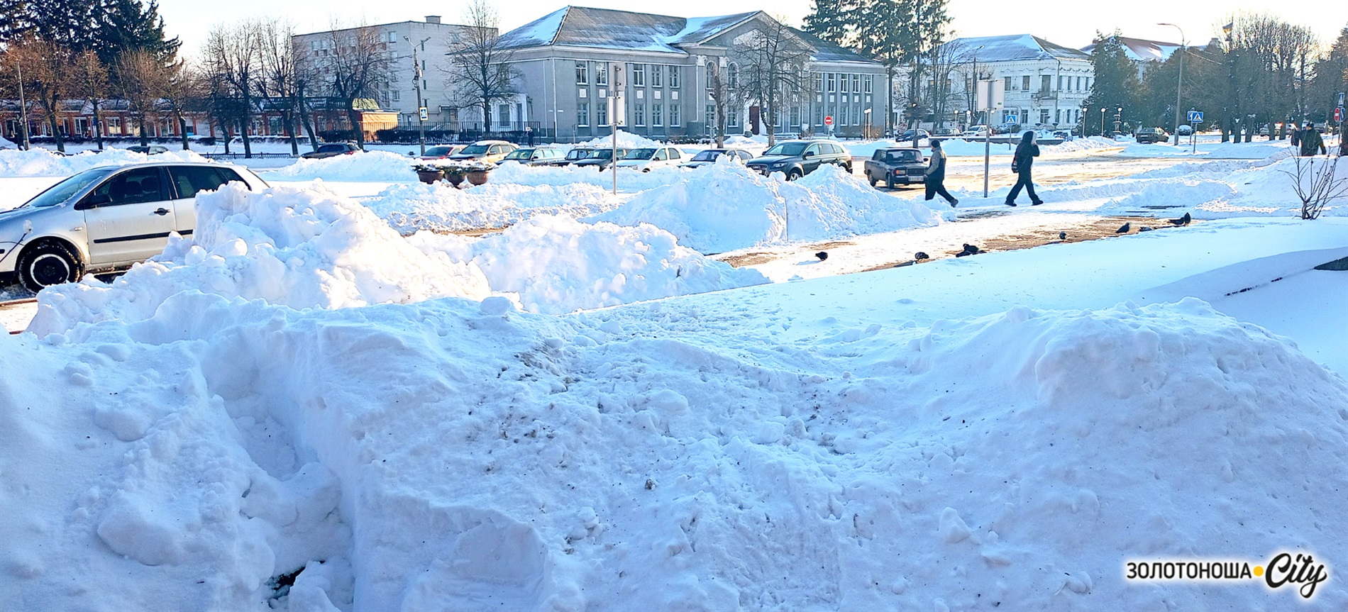 Засніжена Золотоноша - лютнева тиша і спокій