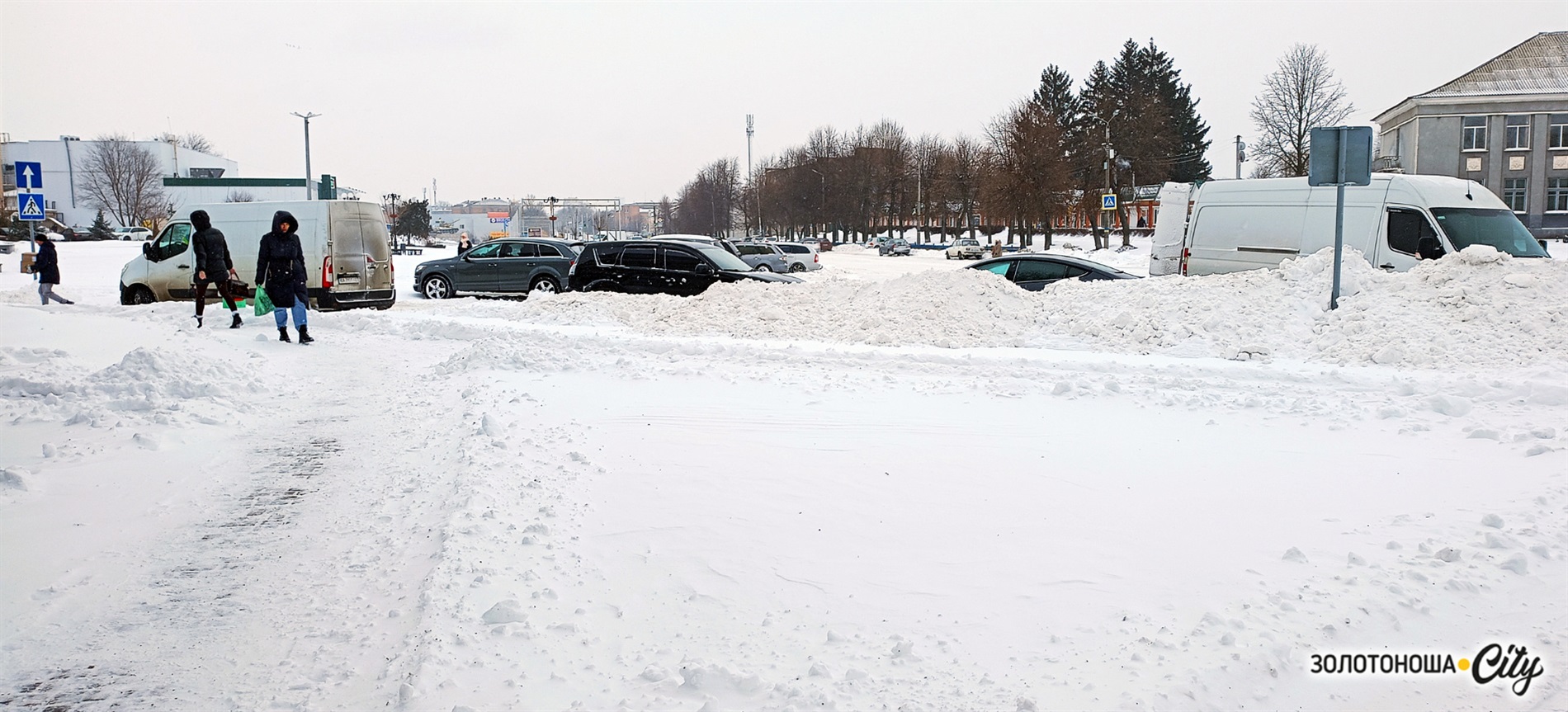 Засніжена Золотоноша - лютнева тиша і спокій