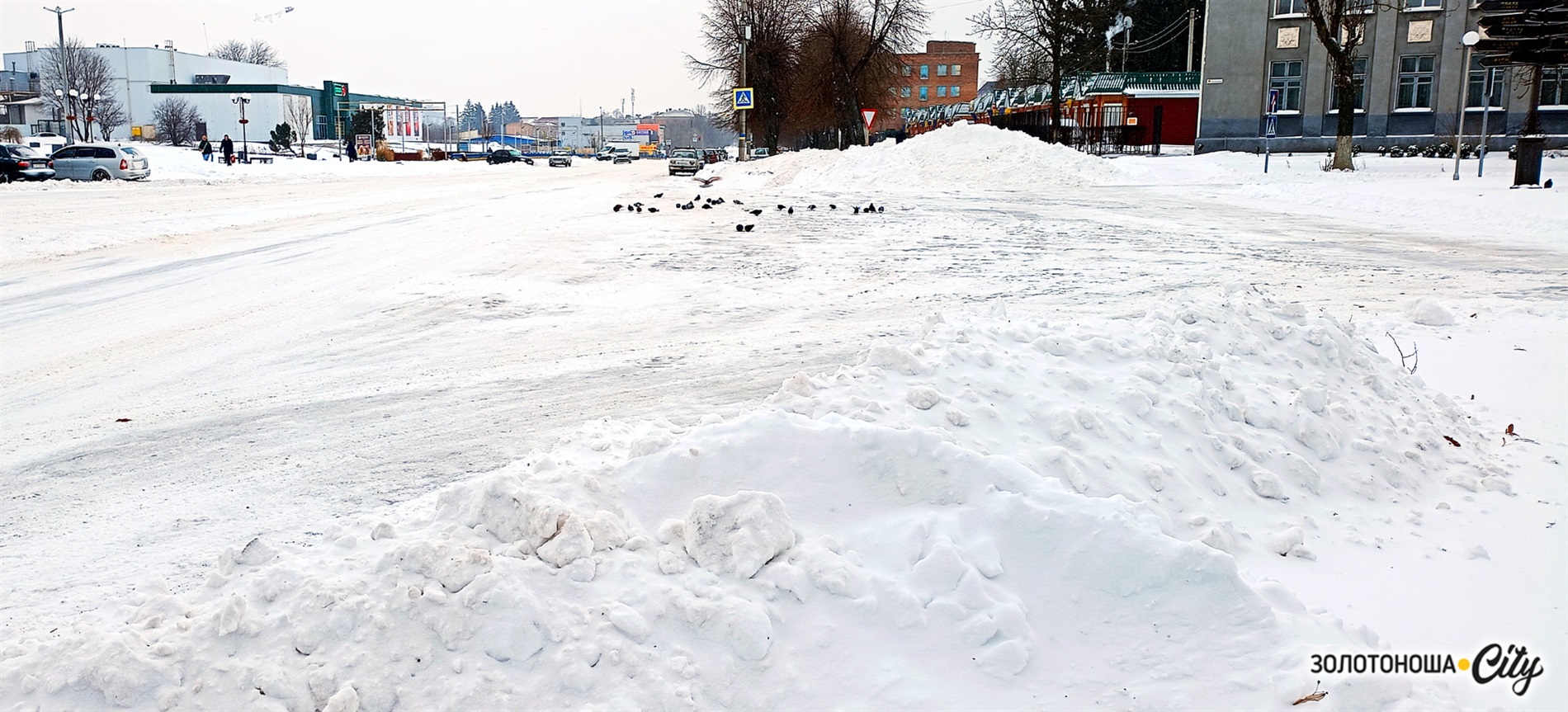 Засніжена Золотоноша - лютнева тиша і спокій