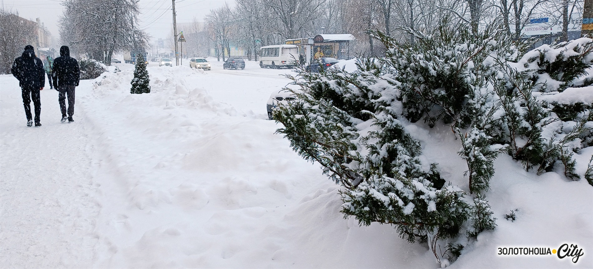 Засніжена Золотоноша - лютнева тиша і спокій