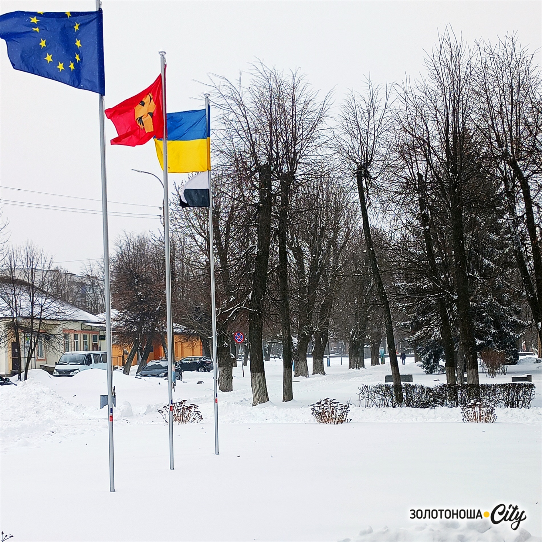 Засніжена Золотоноша - лютнева тиша і спокій