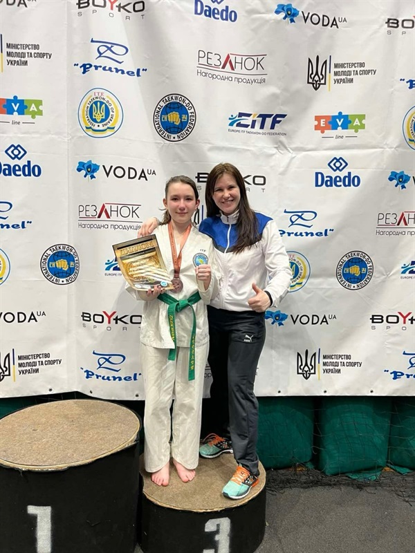 Юні спортсмени із Золотоноші серед призерів чемпіонату України з тхеквондо ІТФ