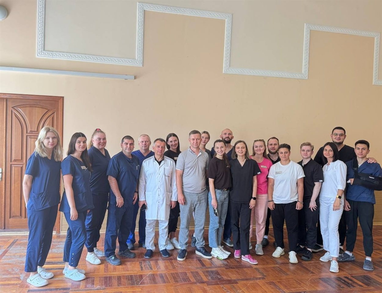 Євгенія Шихова з колегами