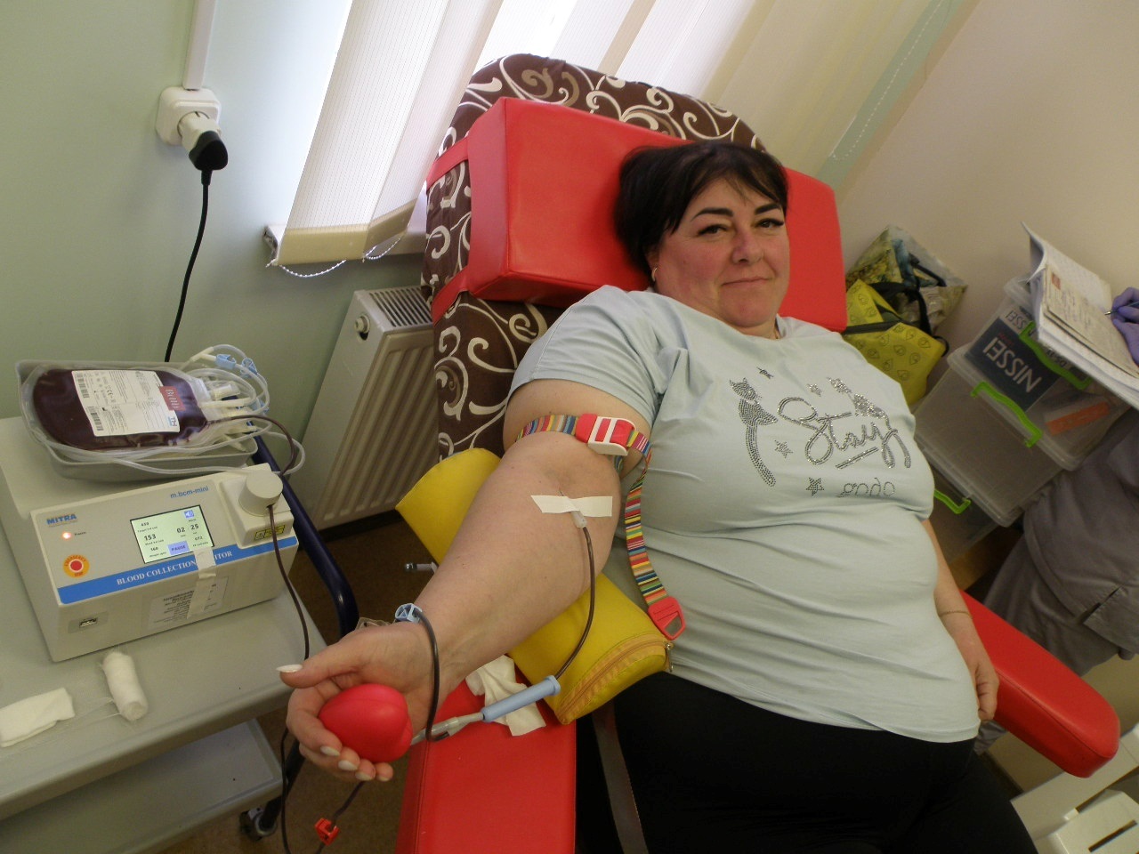 У Золотоноші вже вп’яте відбувся виїзний забір крові