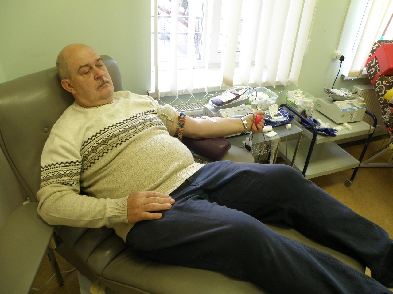 У Золотоноші вже вп’яте відбувся виїзний забір крові