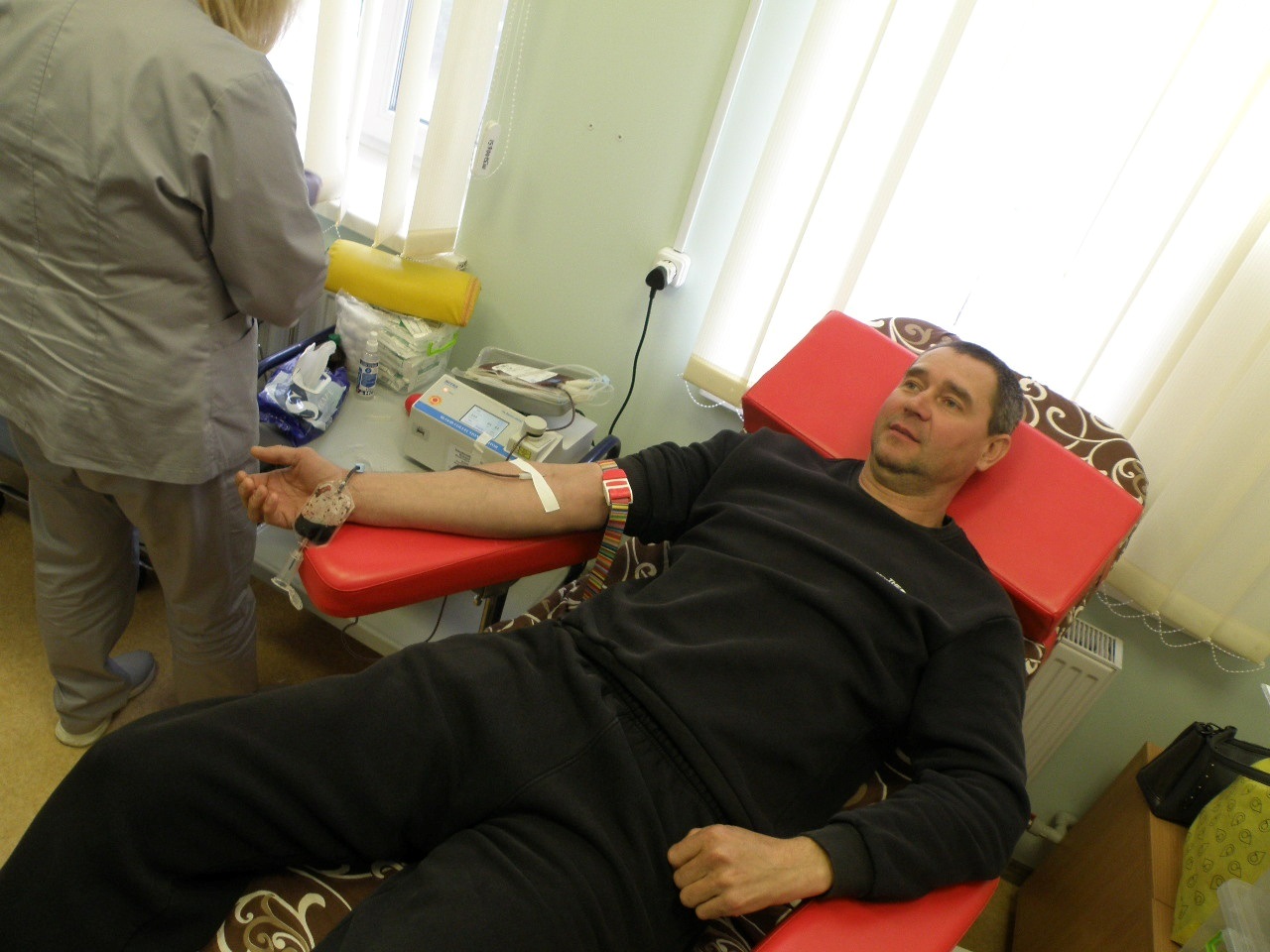 У Золотоноші вже вп’яте відбувся виїзний забір крові
