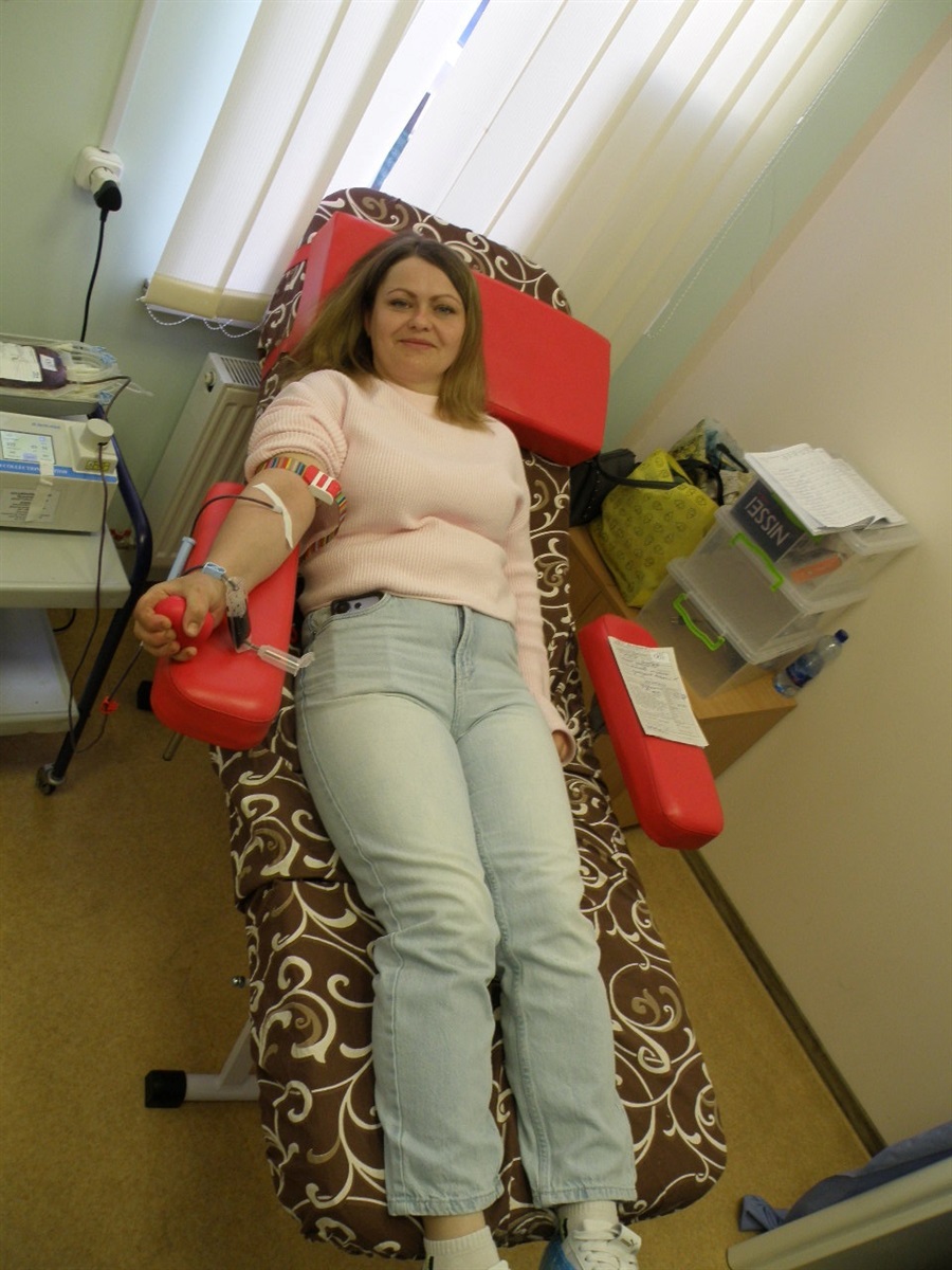 У Золотоноші вже вп’яте відбувся виїзний забір крові